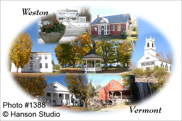 Weston, VT - Collage